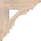 Ekena Millwork Olympic Traditional Smooth Bracket, Douglas Fir, 3 1/2"W x 16"D x 16"H BKT04X16X16OLY01SDF - alternate 3